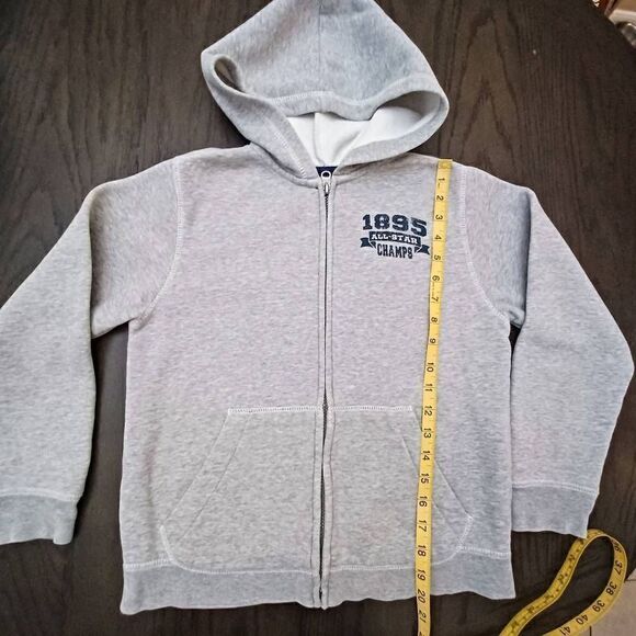 Oshkosh zipper down hoodie Size 10 - Picture 4 of 5